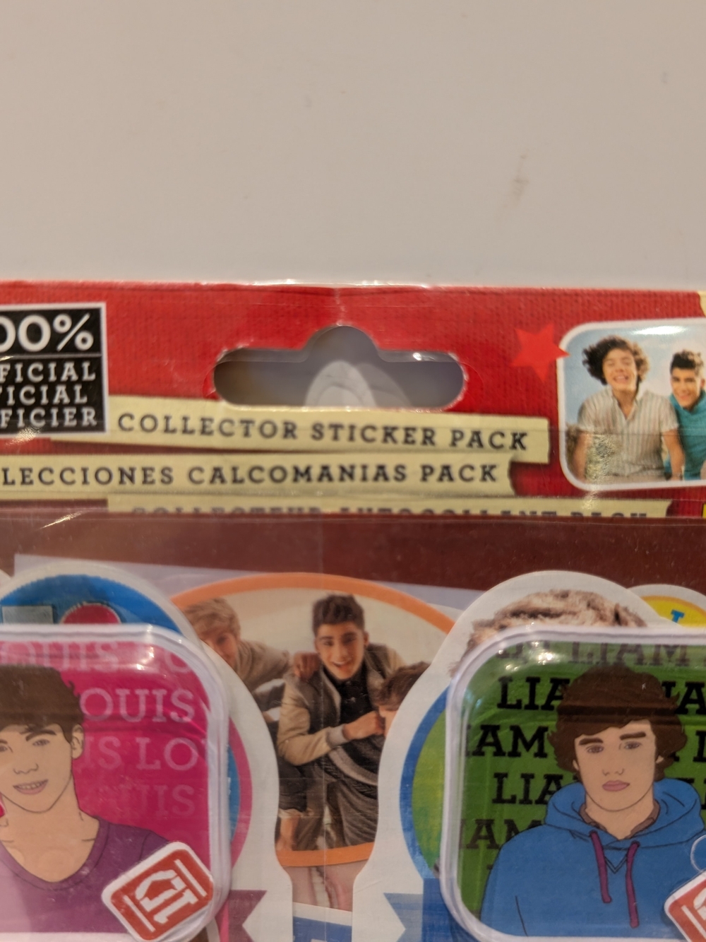 2012 One Direction Sticker Pack - Picture 3 of 5